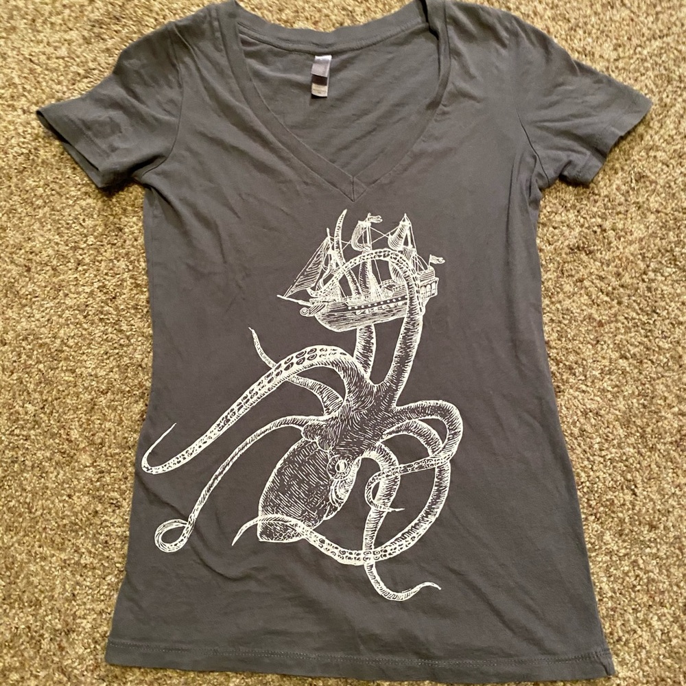 Cute octopus t shirt
